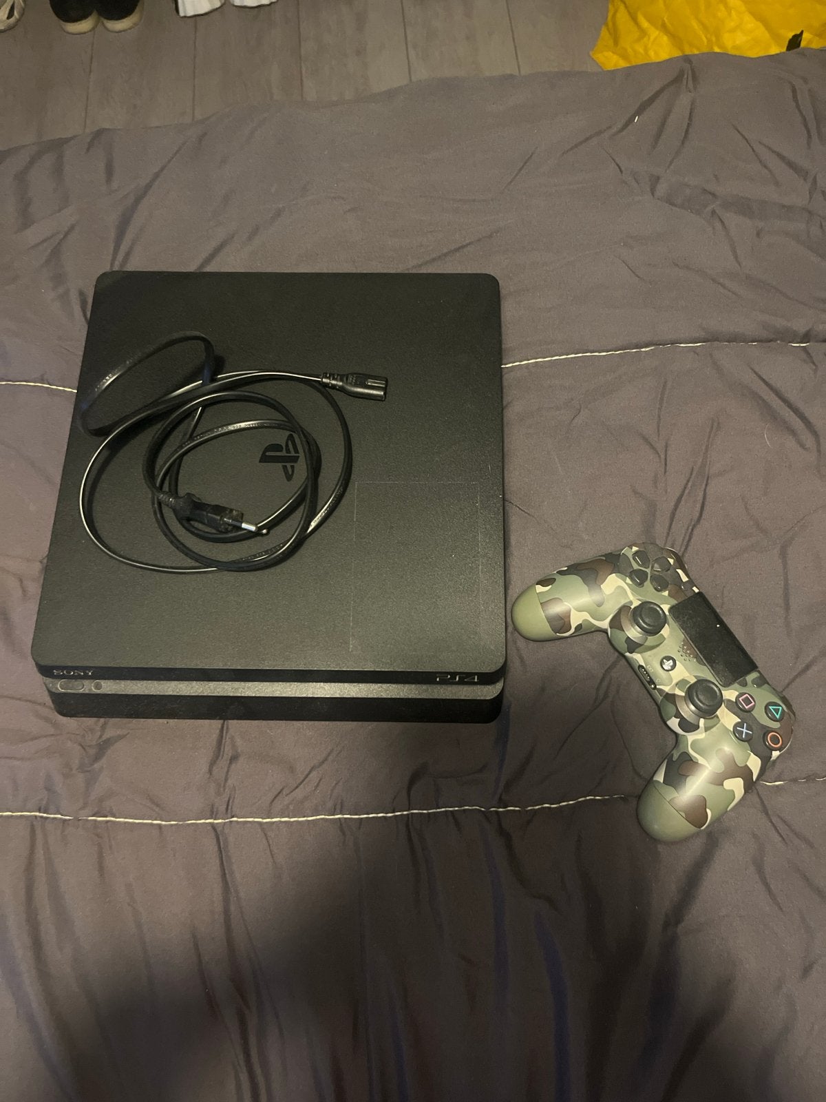 PlayStation 4 Slim met camouflage controller, Ophalen of Verzenden, Met 1 controller, Slim, 500 GB