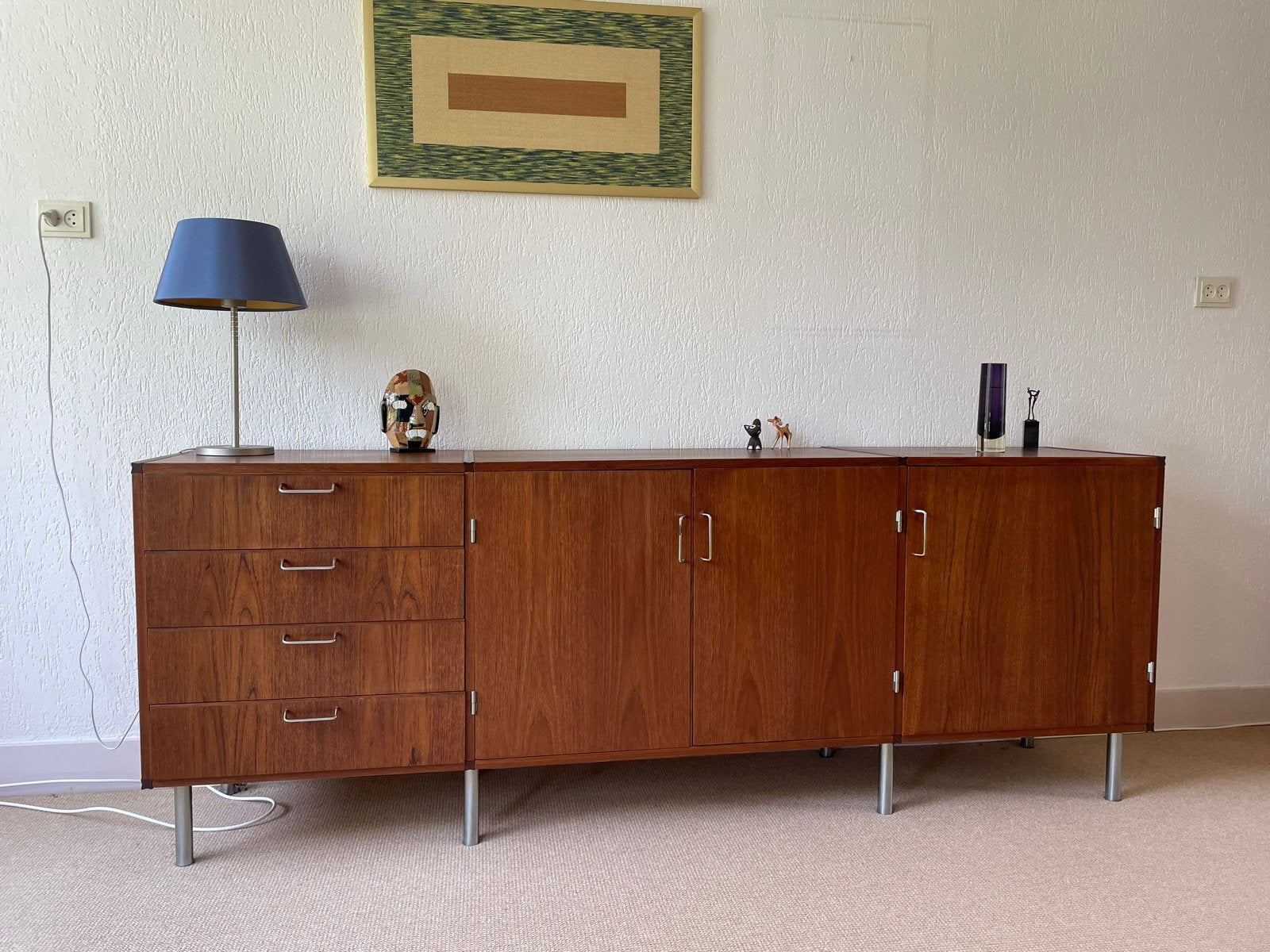 Pastoe dressoir, teak, Ophalen
