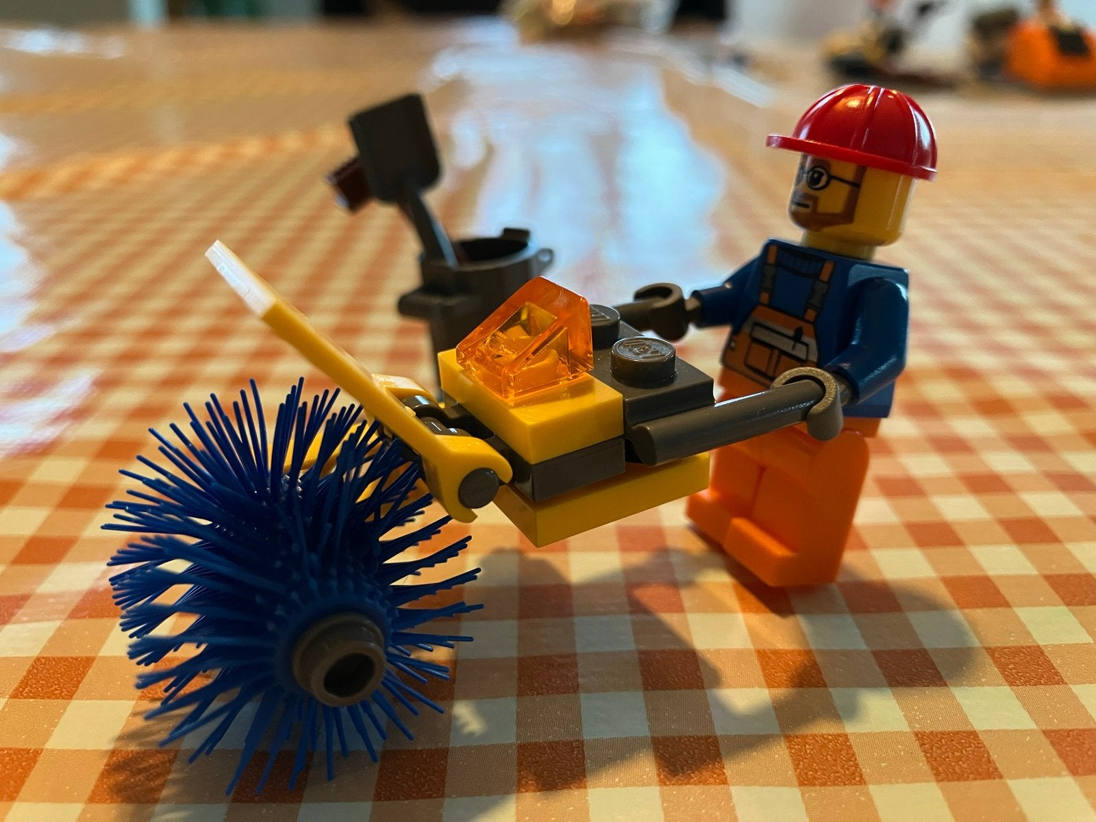 Lego City 5620 Straatveger met Minifiguur, City, Lego, Ophalen of Verzenden, Zo goed als nieuw