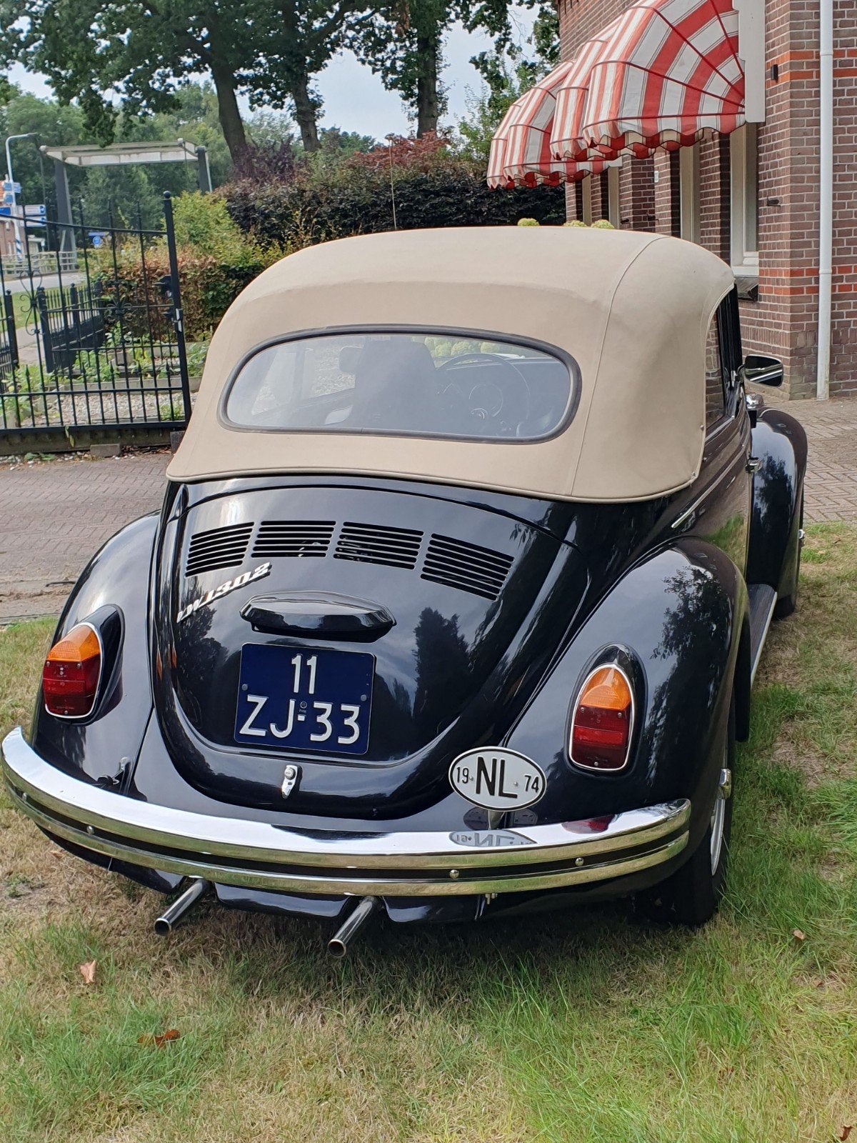 Kever cabriolet 1974 Karmann carrosserie, foto 10
