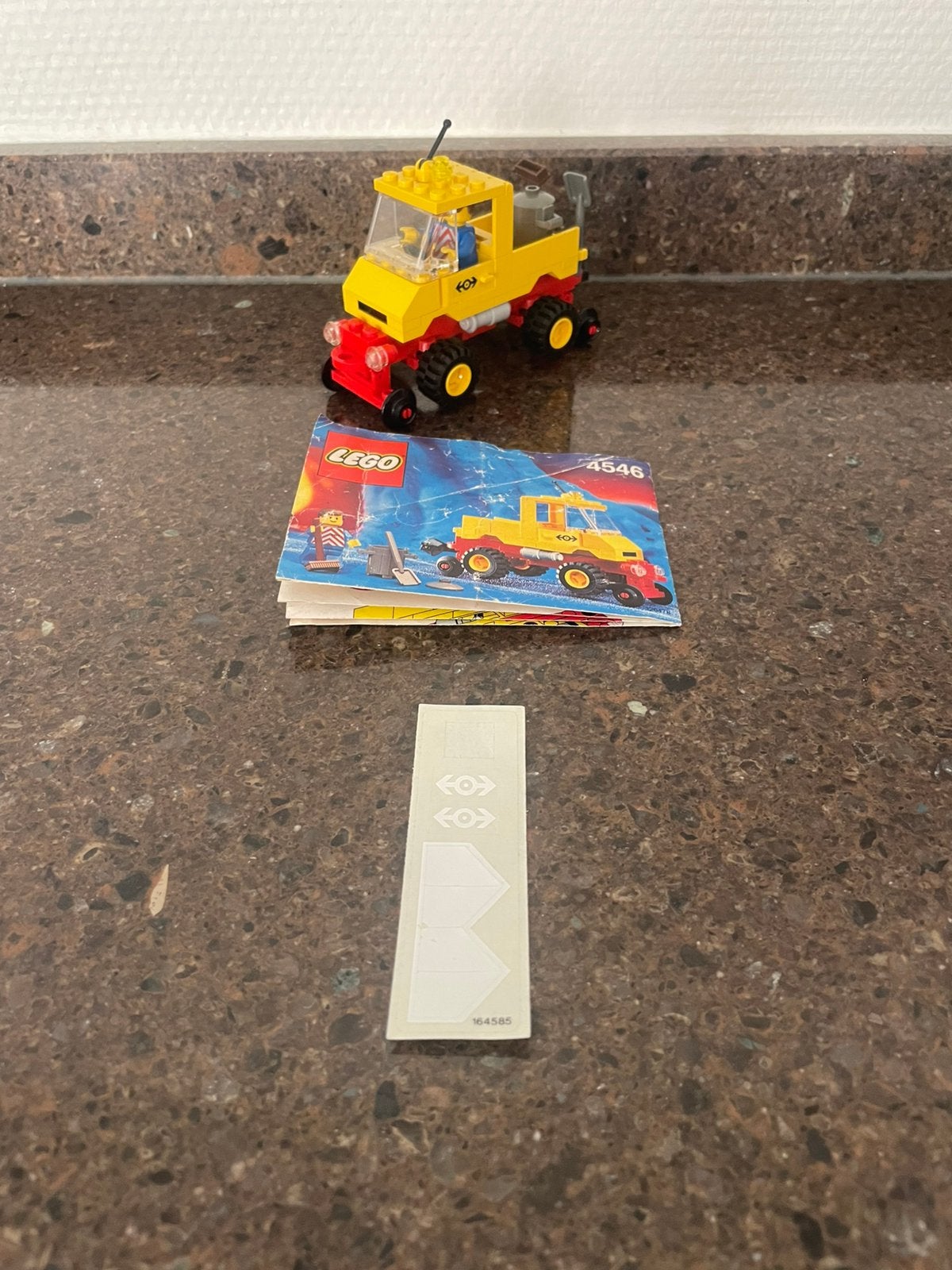 Lego trein 4546 - Road and Rail Maintenance, Kinderen en Baby's, Speelgoed | Duplo en Lego, Lego, Ophalen of Verzenden, City, Gebruikt