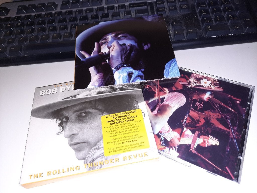 2 CD BOB DYLAN LIVE 1975, Ophalen, Zo goed als nieuw, Poprock