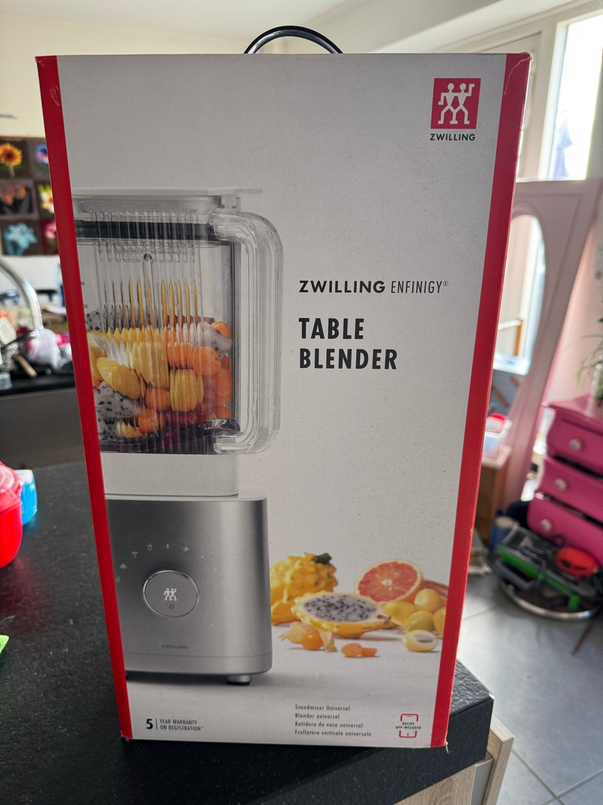 ZWILLING ENFINIGY Table Blender 1200W - Krachtig & Veelzijdi, Verzenden, Nieuw, Blender