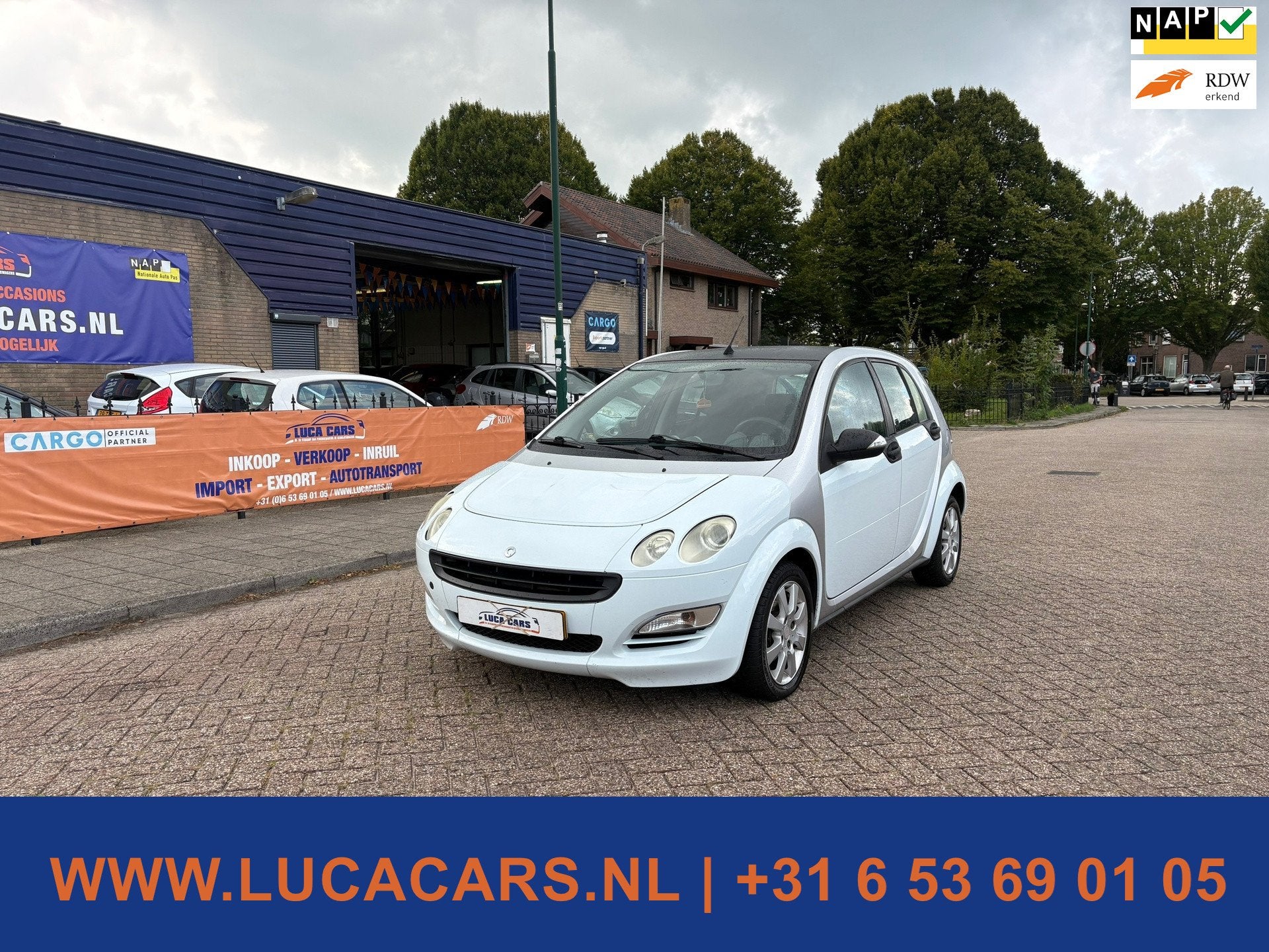 Smart Forfour 1.0 Spring Edition III AIRCO + NIEUWE APK !, Auto's, ForFour, Origineel Nederlands, Bedrijf, Handgeschakeld