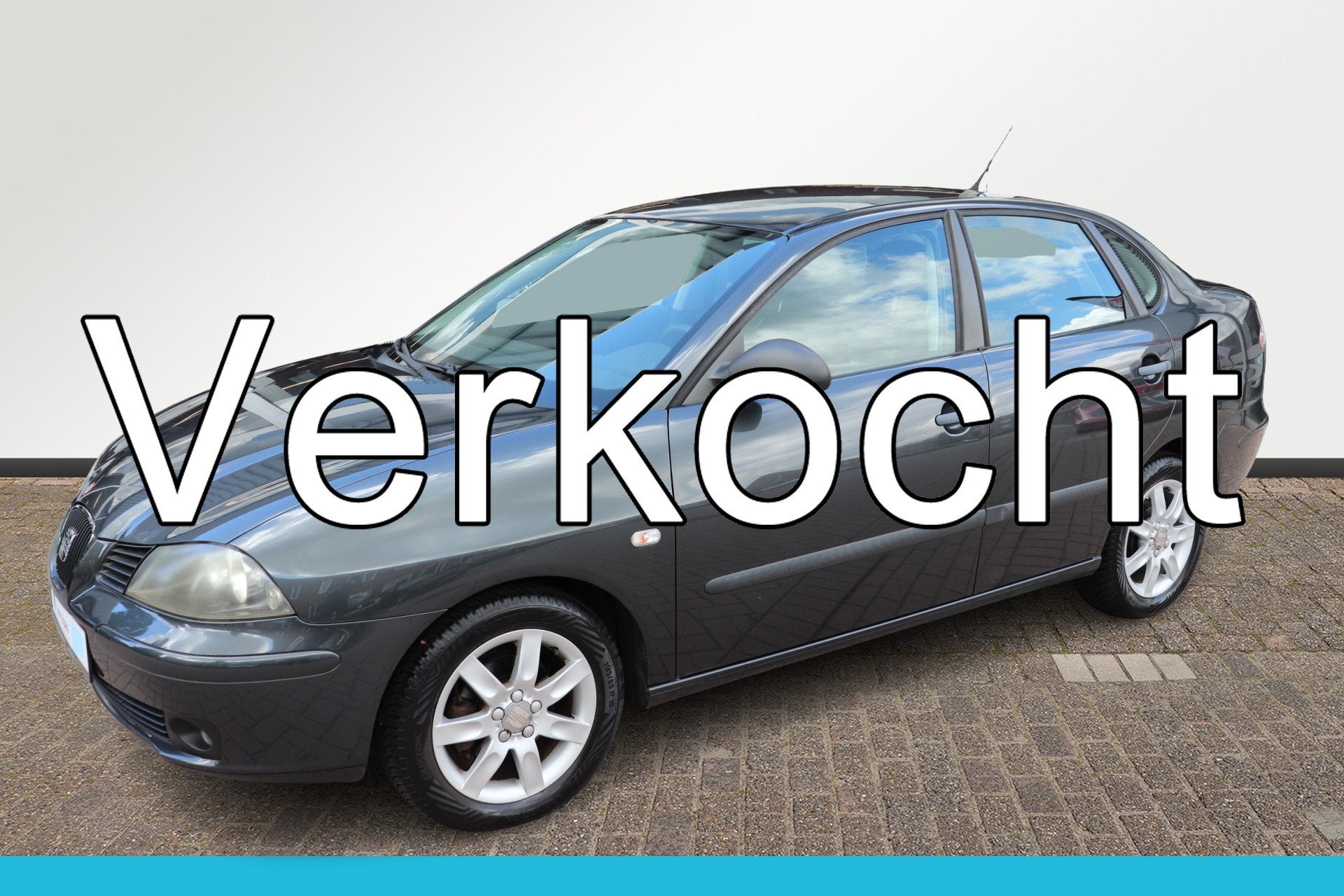 SEAT Cordoba 1.4-16V Last Edition Nette auto, ruime kofferba, Voorwielaandrijving, Zwart, 4 cilinders, Origineel Nederlands
