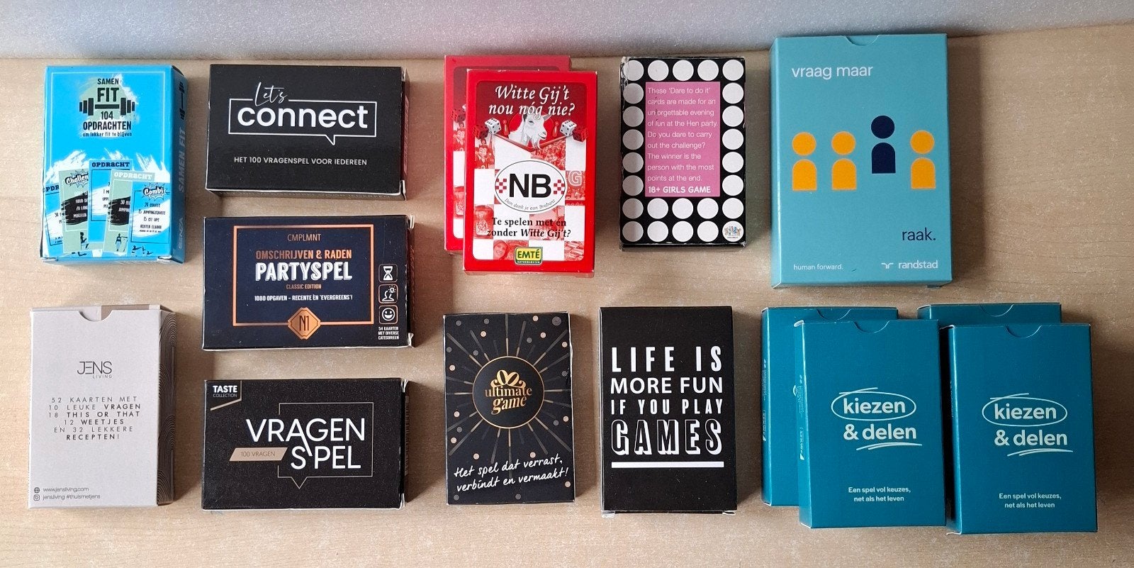 Kaartspellen 11x, Ophalen of Verzenden, Zo goed als nieuw