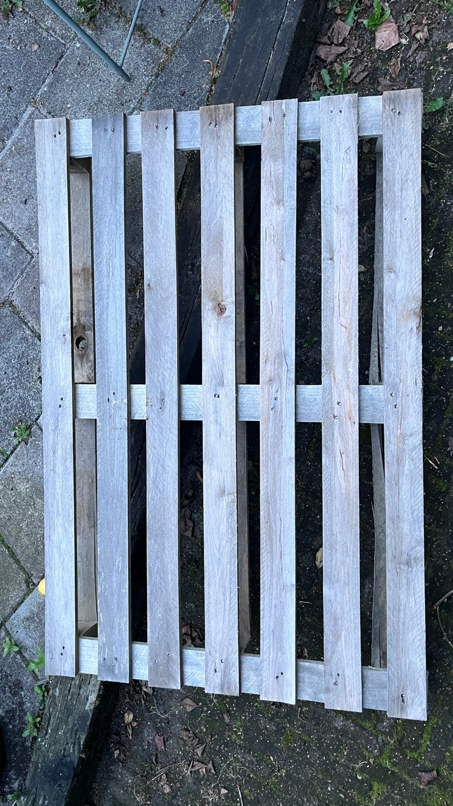 Gratis houten pallet, 1 tot 2 meter, Minder dan 3 meter, Ophalen of Verzenden, Zo goed als nieuw
