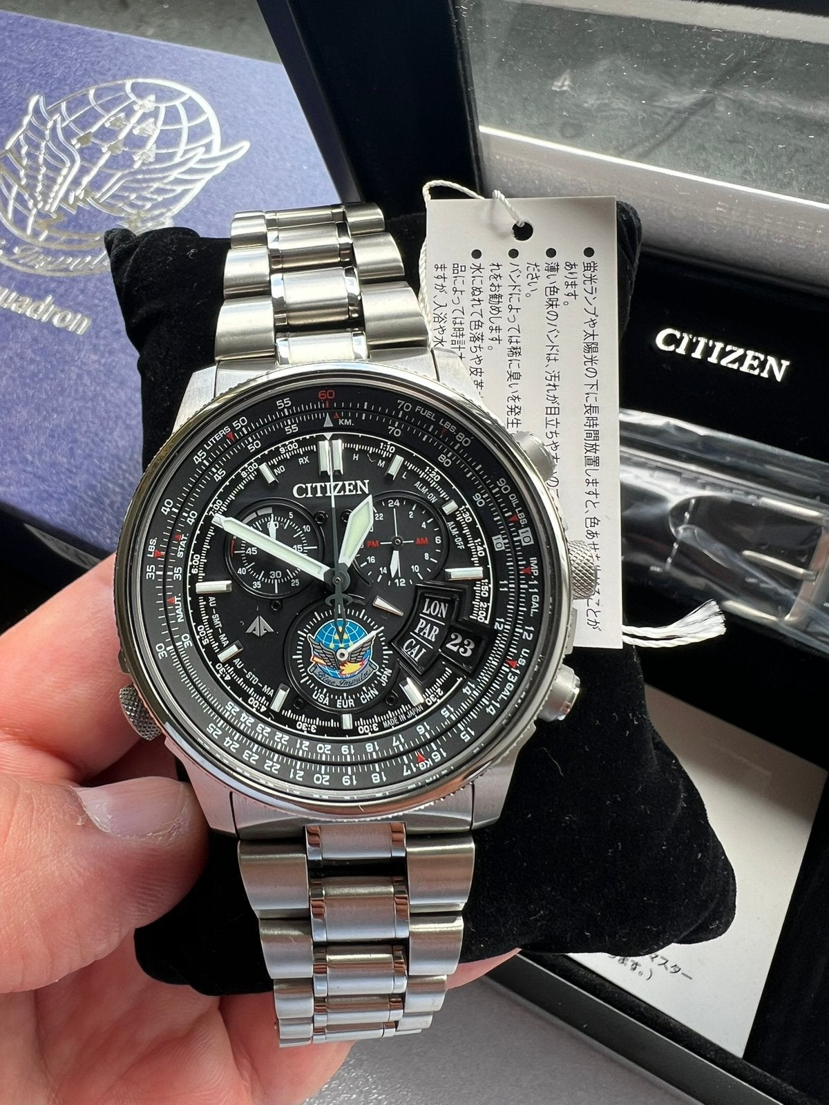 Citizen Promaster Sky | BY0080-65E Blue Impulse, Overige materialen, Overige materialen, Ophalen of Verzenden, Zo goed als nieuw