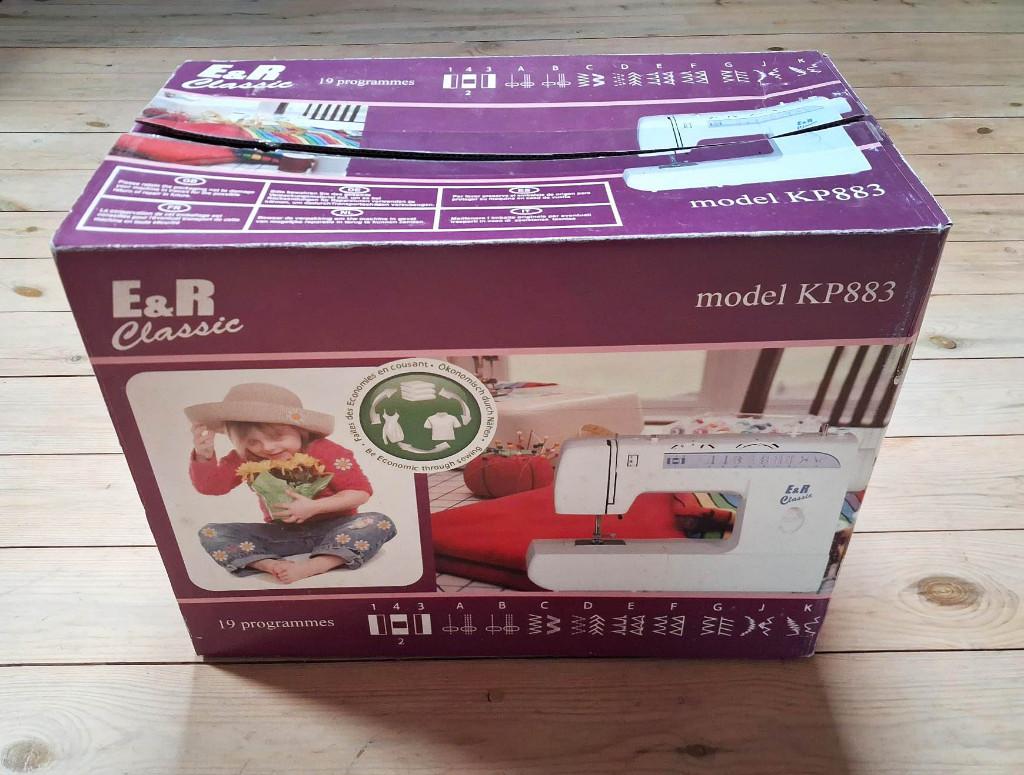 E&R Classic naaimachine, Ophalen of Verzenden, Zo goed als nieuw, Naaimachine, Overige merken