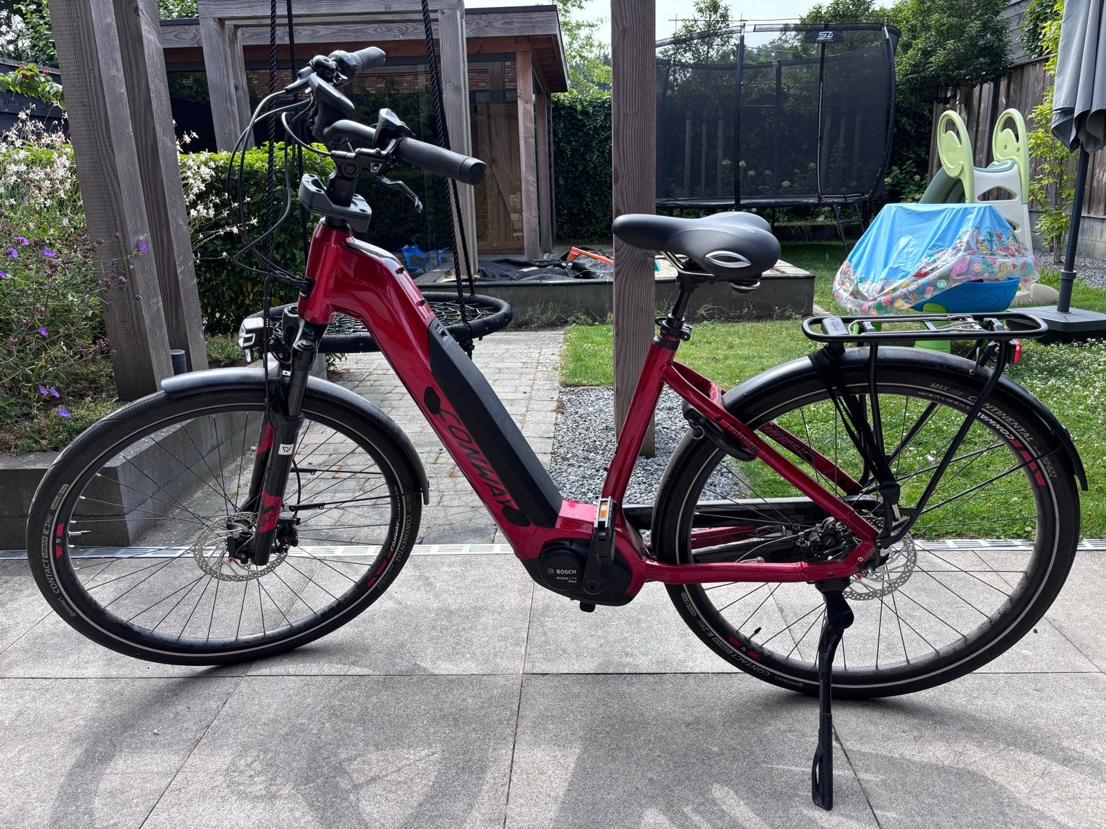 Conway Dames E-bike - Bosch Active Line Plus - Z.G.A.N., Ophalen, Zo goed als nieuw, Overige merken
