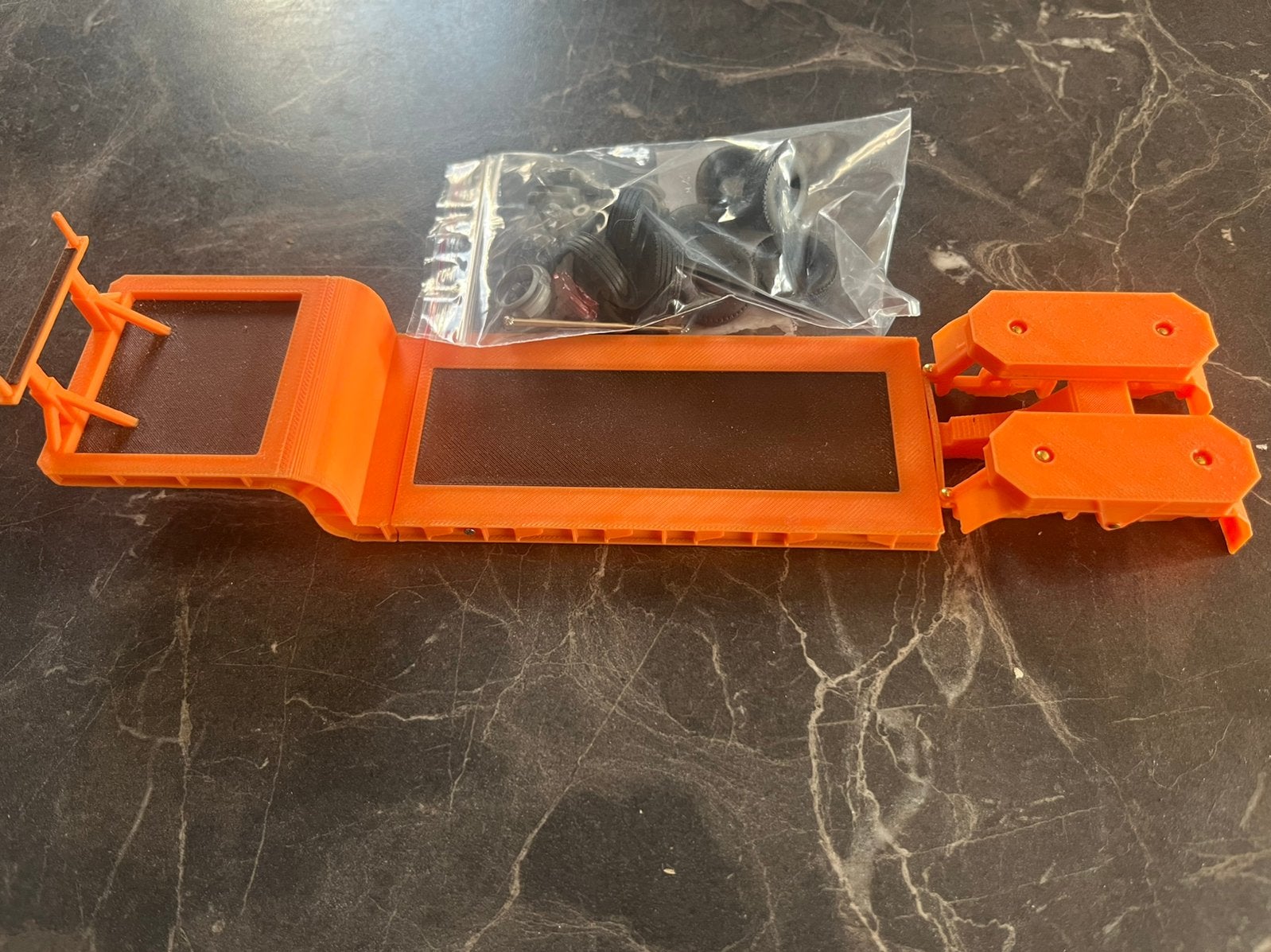 3D geprinten spoorloper schuifbaar 2 as, Overige merken, 3D Modelleur VDEIJK, -, -