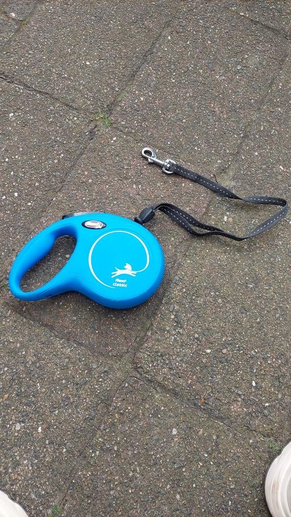 Hondenriem rollijn, Dieren en Toebehoren, Ophalen of Verzenden, Zo goed als nieuw, Hondenriem