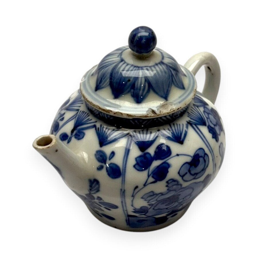 Een KangXi periode porseleinen trekpotje, Antiek en Kunst, Ophalen of Verzenden