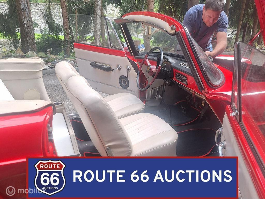 Renault Caravelle | 1963 | Route 66 Auctions, Auto's, Oldtimers, Overige carrosserieën, Renault, Zwart, Bedrijf