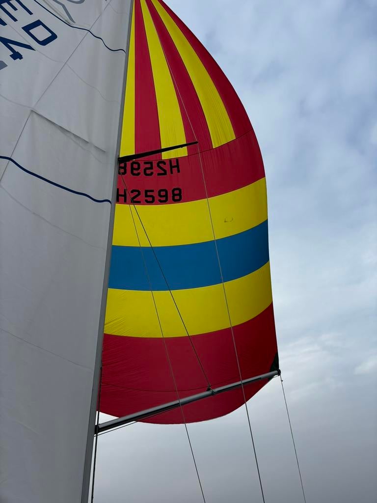 Spinakker, 6 meter of meer, Spinnaker, 15 tot 30 m², Ophalen of Verzenden