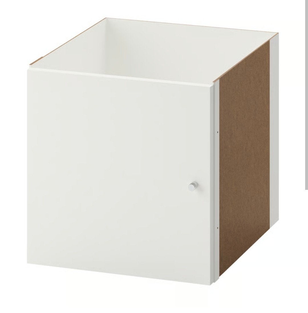 IKEA Kallax Inzetstukken: 4 Laden en 2 Deurtjes (Wit), Ophalen