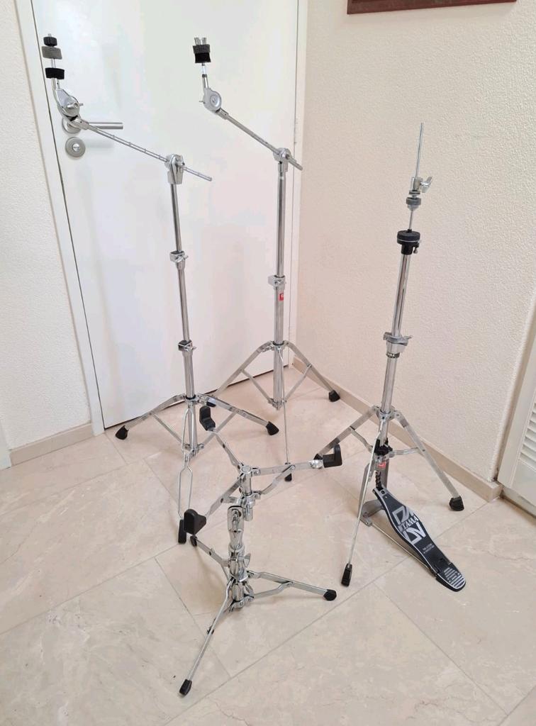 Tama Pearl, Gibraltar hardware set statieven standaards, Tama, ., Ophalen of Verzenden, Zo goed als nieuw