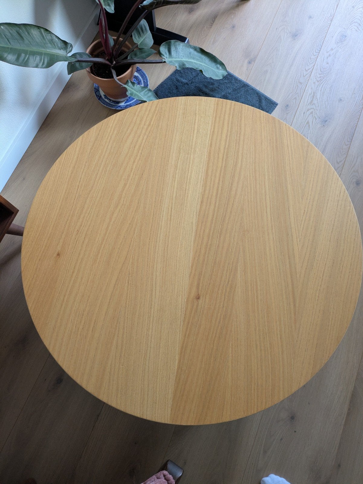 Ikea Listerby ronde salontafel 90cm, Huis en Inrichting, Tafels | Salontafels, Ophalen, 50 tot 100 cm, Rond, 50 tot 100 cm