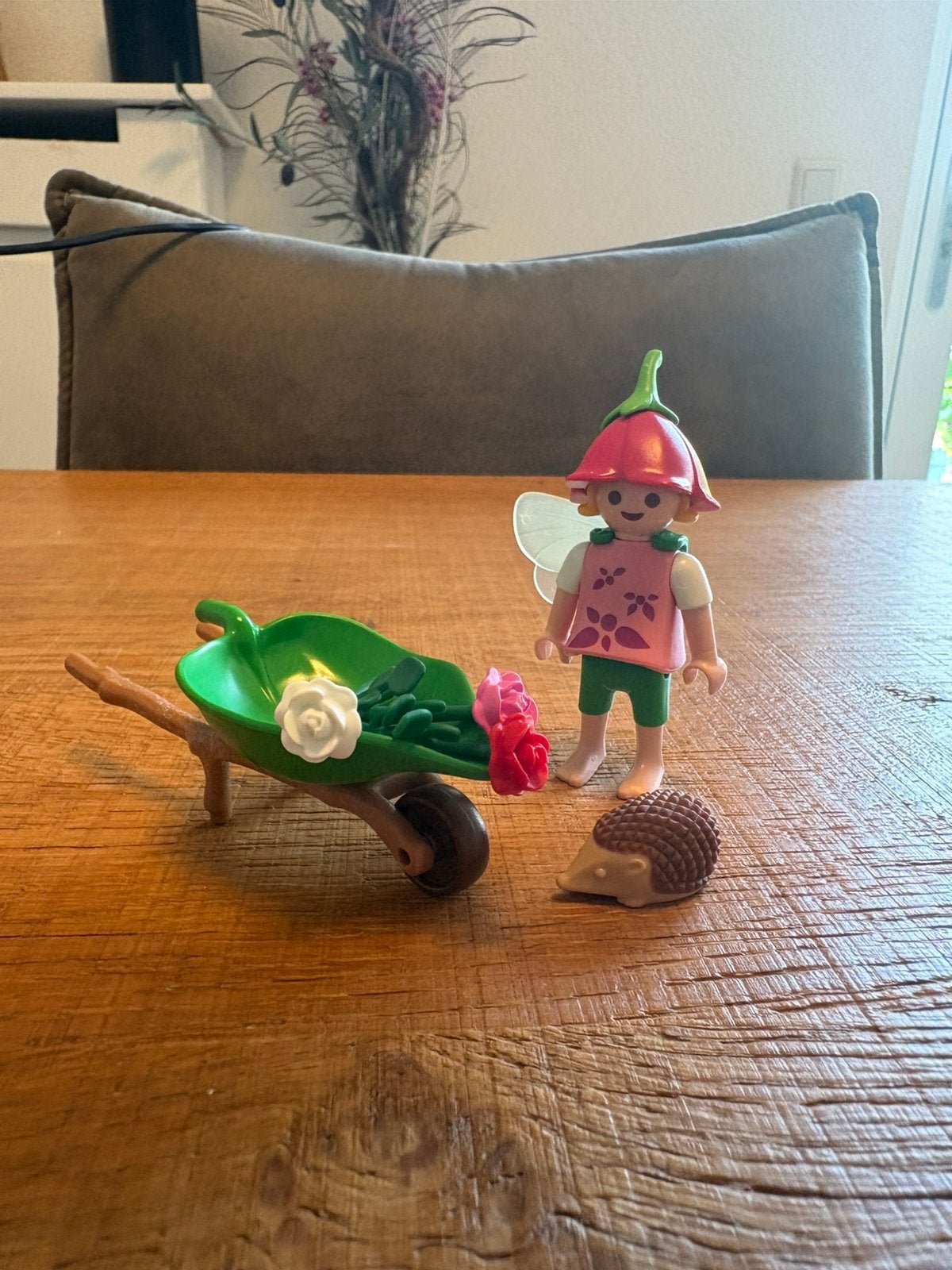 Playmobil 4751 - Bloemenelfje met egels, Gebruikt, Complete set, Ophalen of Verzenden, Figuren