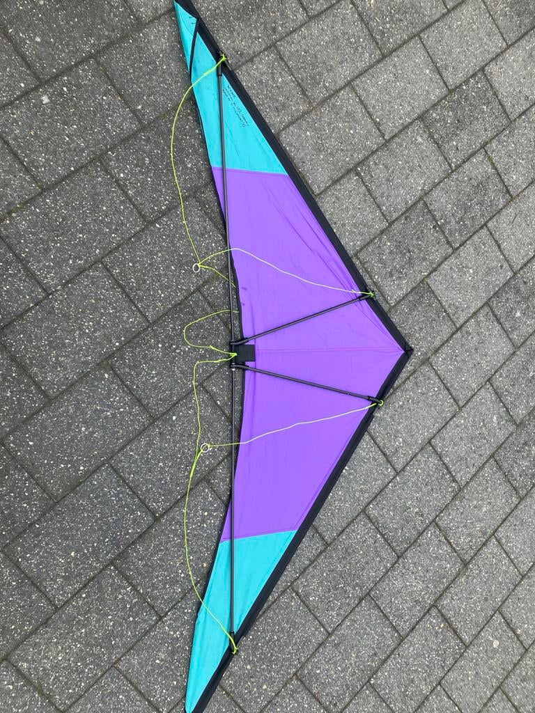 HQ Speedwing Vlieger - Zelfgemaakt, Zo goed als nieuw, Sport en Fitness, Vliegeren, Ophalen, Zo goed als nieuw, Tweelijns, Vlieger