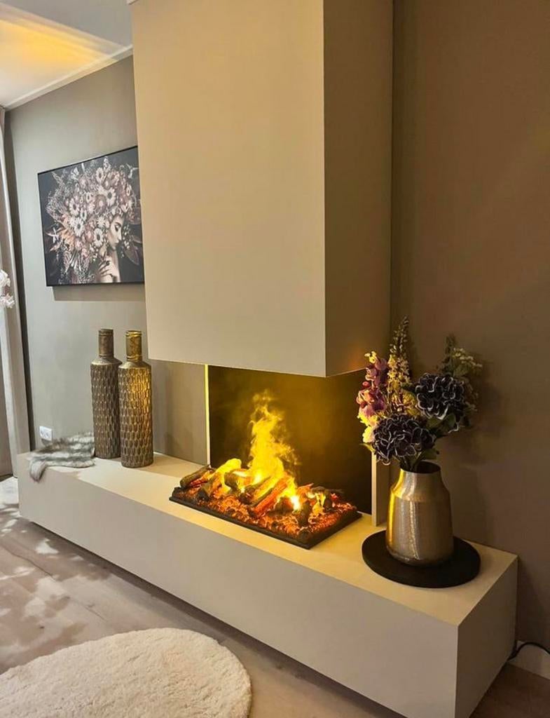 Dimplex CAS500 waterdamphaard met ombouw, Huis en Inrichting, Ophalen, Zo goed als nieuw, Vrijstaande haard, Elektrische haard