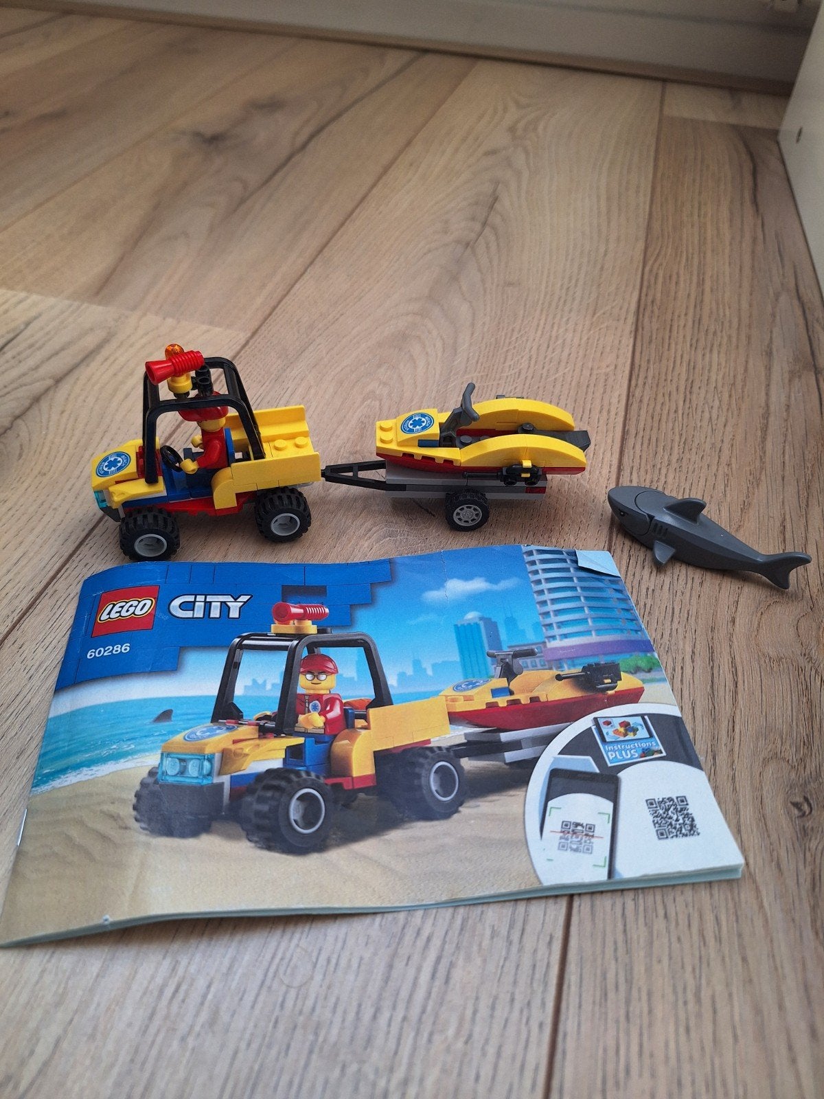 LEGO City 60286, ATV strandredding, Lego, Ophalen of Verzenden, Complete set, Inclusief instructies