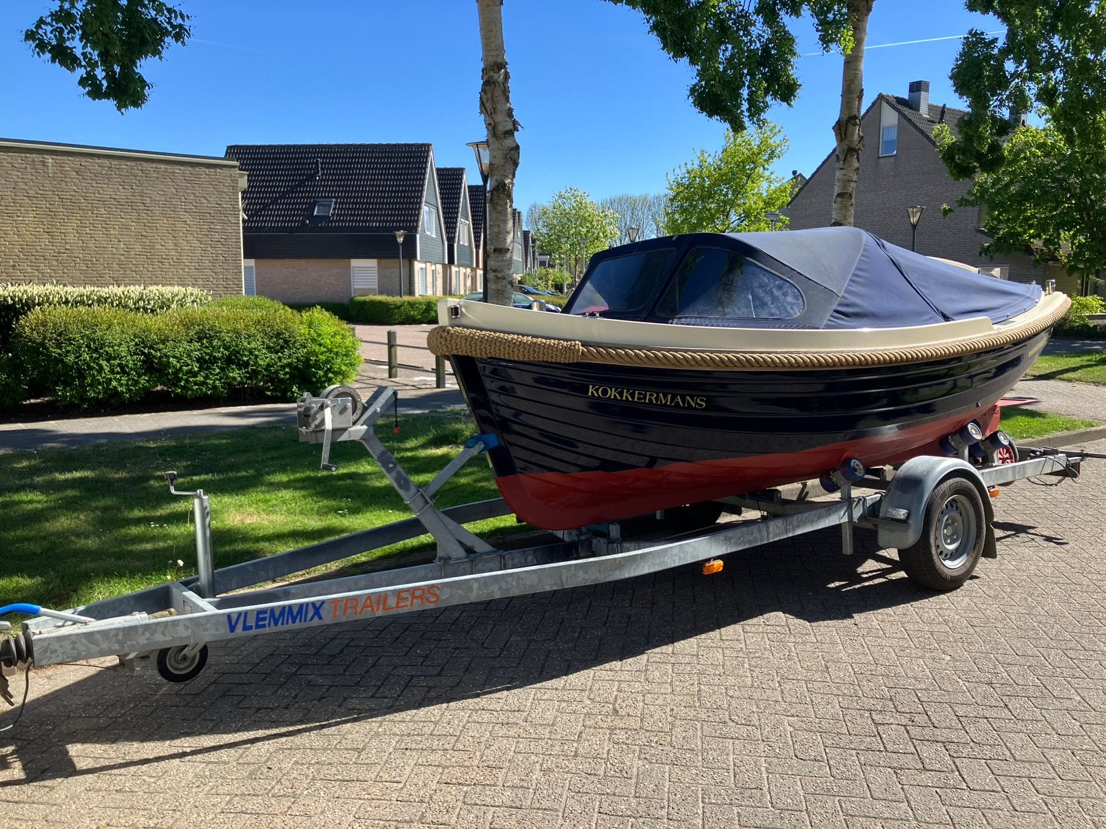 Enkhuizen 500 sloep met Vetus diesel en geremde trailer, Watersport en Boten, Ophalen, Overige merken, Gebruikt, Binnenboordmotor