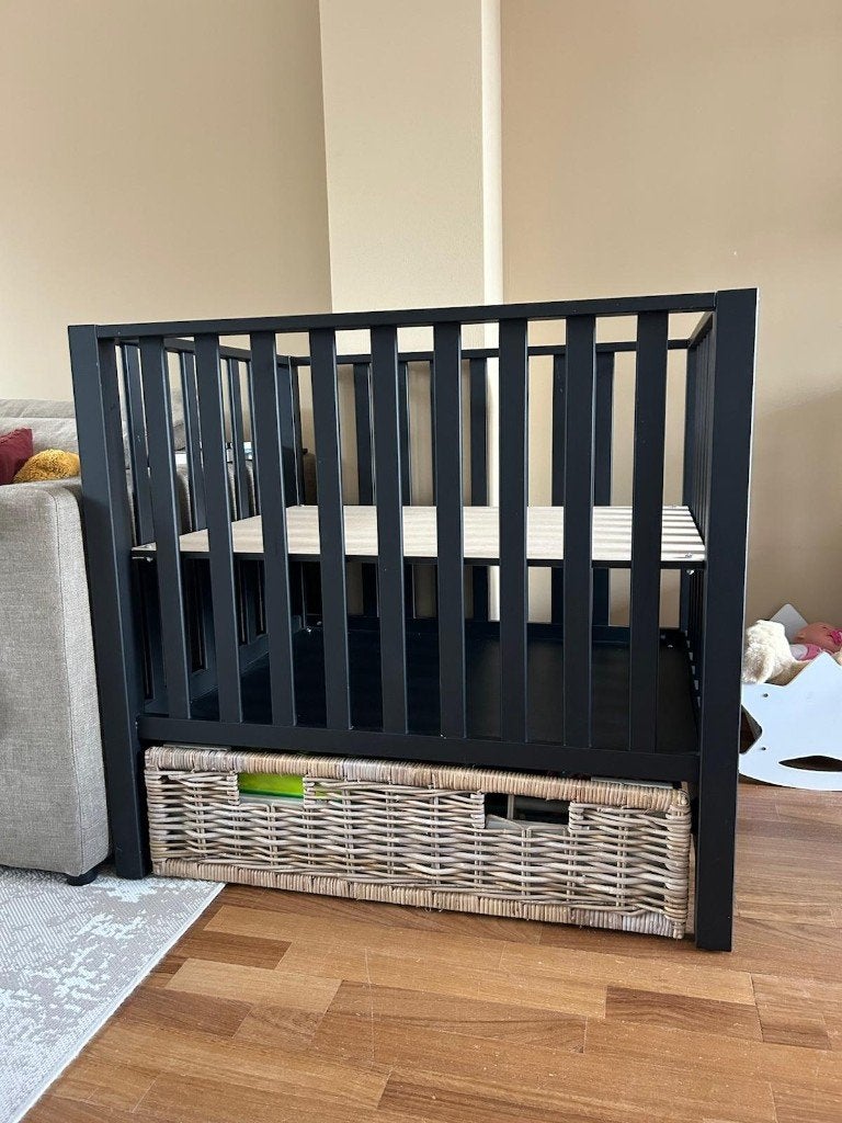 Box voor baby, Kinderen en Baby's, Ophalen, Gebruikt, Vierkant, In hoogte verstelbaar
