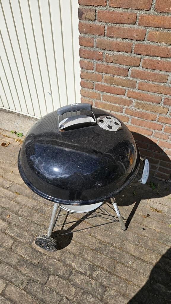Weber BBQ 57 cm - Zwart, Tuin en Terras, Houtskoolbarbecues, Ophalen of Verzenden, Gebruikt, Weber