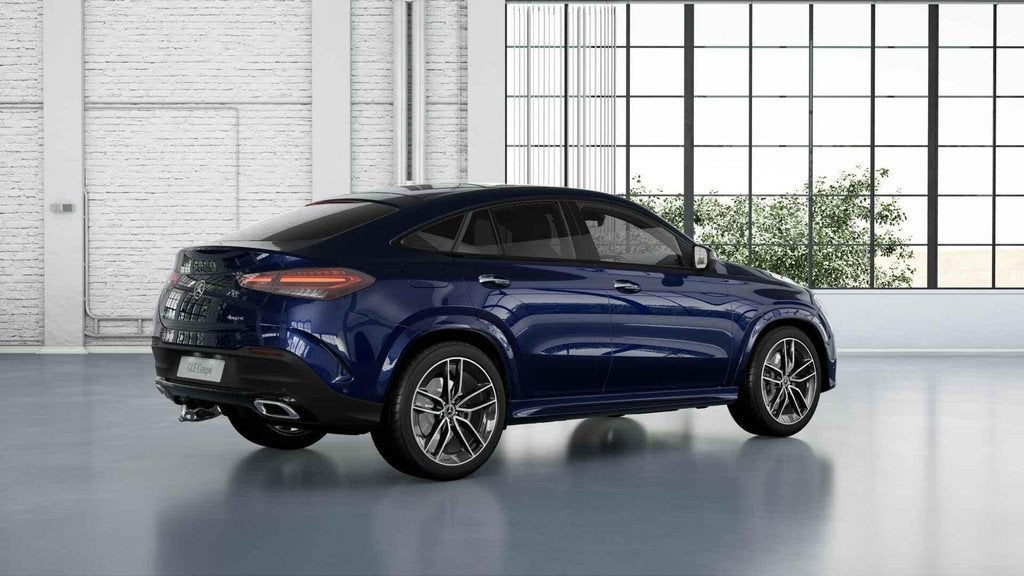 Mercedes-Benz GLE-klasse Coupé 400e 4MATIC Sport Edition Pr, Auto's, Mercedes-Benz, Automaat, 4 cilinders, 252 pk, Blauw
