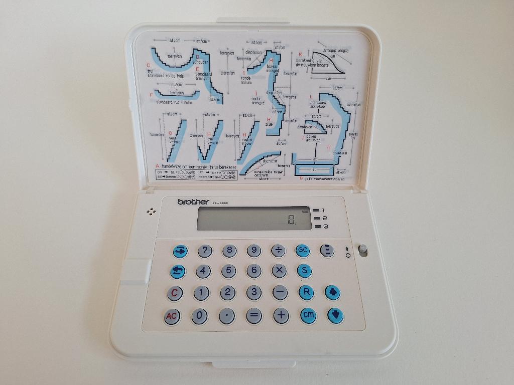 Brother Brei Calculator KA-3000 - Knitting Calculator, Ophalen of Verzenden, Gebruikt, Breien, Machine