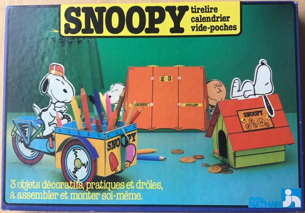 Vintage bouwdoos Snoopy - NIEUW, Verzamelen, Ophalen of Verzenden, Snoopy, Nieuw, Overige typen