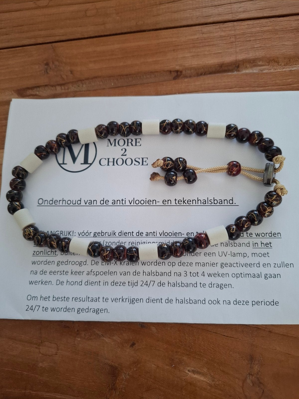 honden anti teken/vlooien ketting, Dieren en Toebehoren, Honden-accessoires, Ophalen of Verzenden, Nieuw