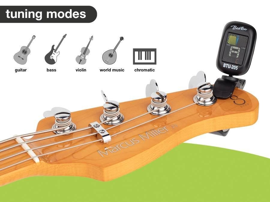 Boston BTU-205 Chromatische clip-on stemapparaat, ., Nieuw, Ophalen of Verzenden, .
