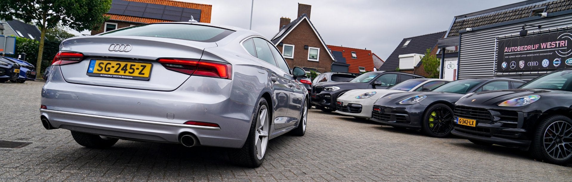 Audi A5 Sportback 2.0 TFSI MHEV Sport | Navigatie | Elektris, Auto's, Voorwielaandrijving, Stof, Gebruikt, 1984 cc