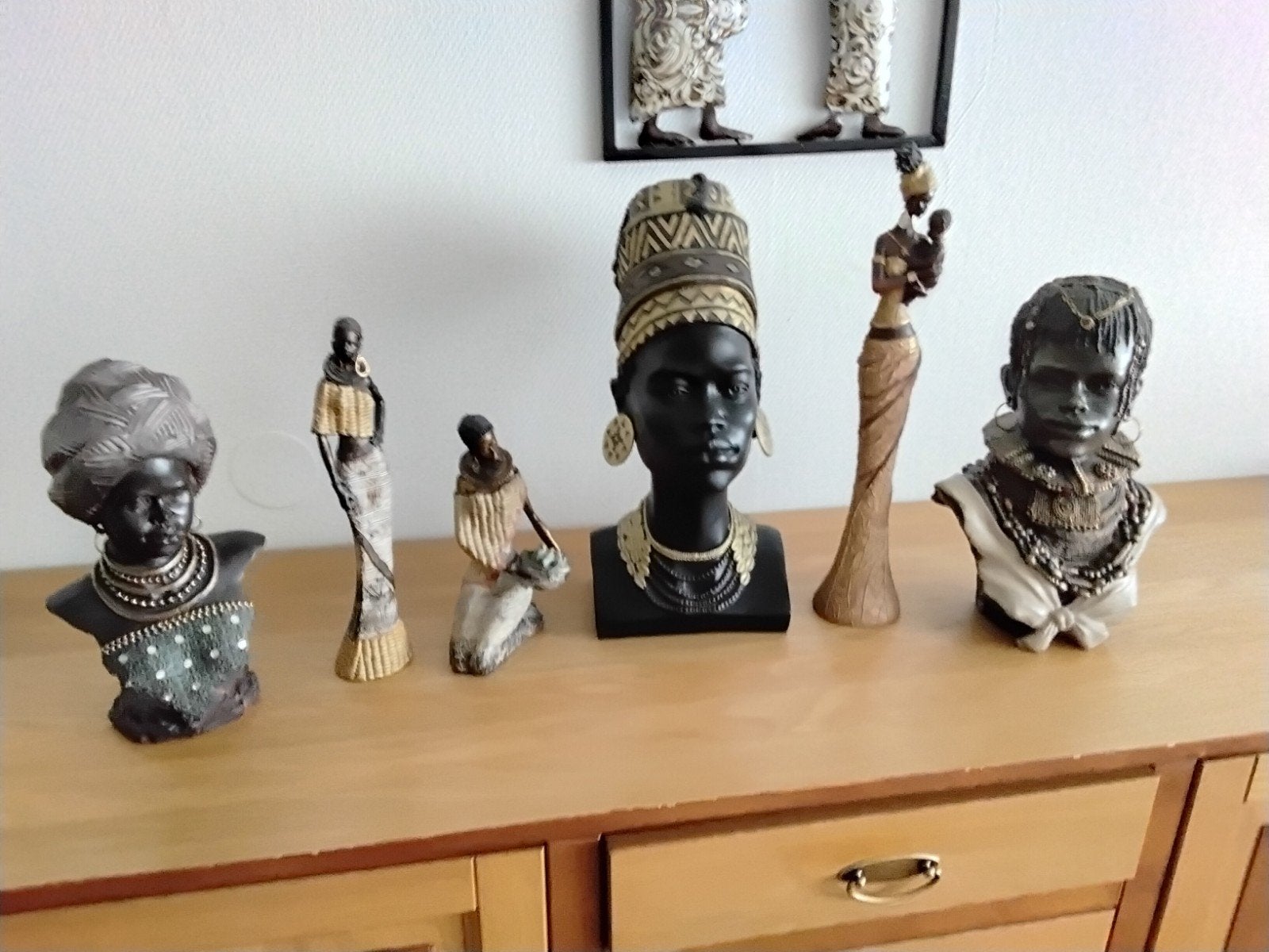 Afrikaanse beelden, Ophalen of Verzenden, Zo goed als nieuw
