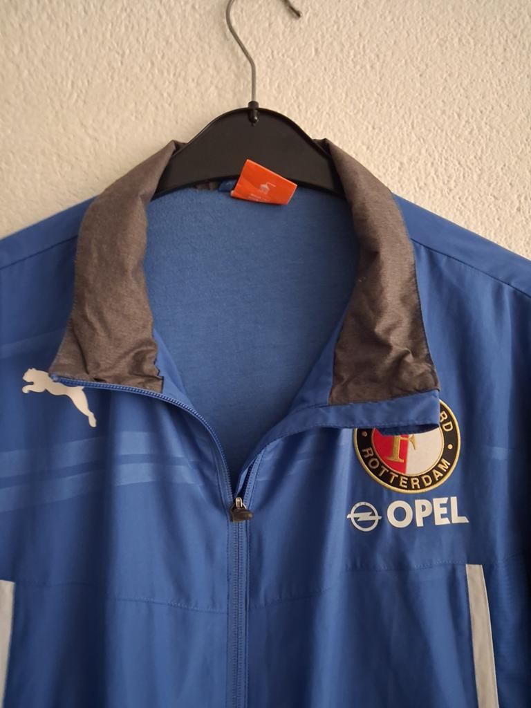 Puma  Feyenoord  Vest  Maat XL, Blauw, Maat 56/58 (XL), Ophalen of Verzenden, Zo goed als nieuw