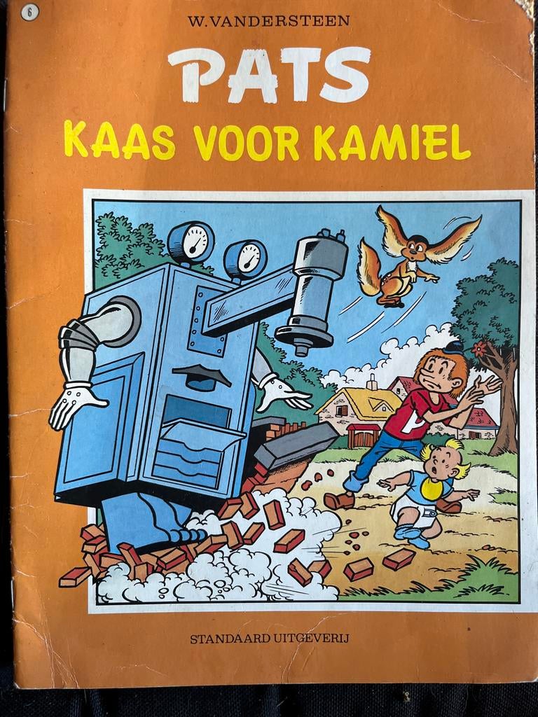 Pats: Kaas voor Kamiel - Vintage Stripboek, Boeken, Stripboeken, Eén stripboek, Ophalen of Verzenden, Gelezen