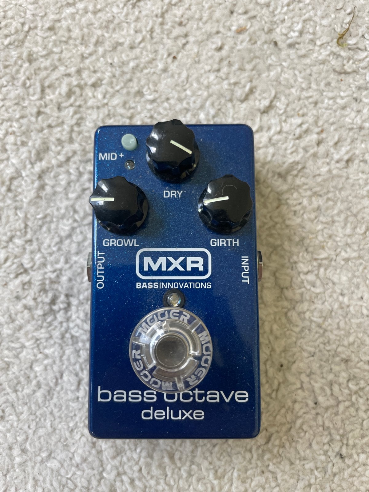 MXR Bass Octave Deluxe M288 - Octaver Basgitaar Pedaal, Ophalen of Verzenden, Zo goed als nieuw, Overige typen