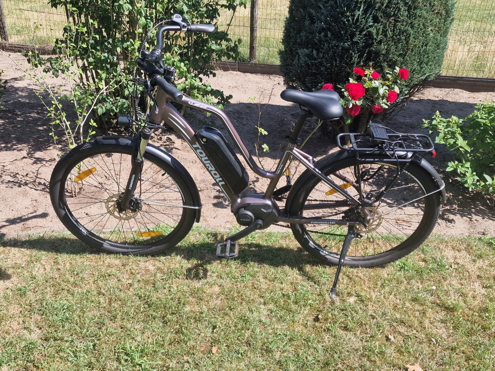 Touroll elektrische fiets - alles werkt naar behoren, Gebruikt, 51 tot 55 cm, 30 tot 50 km per accu, Ophalen