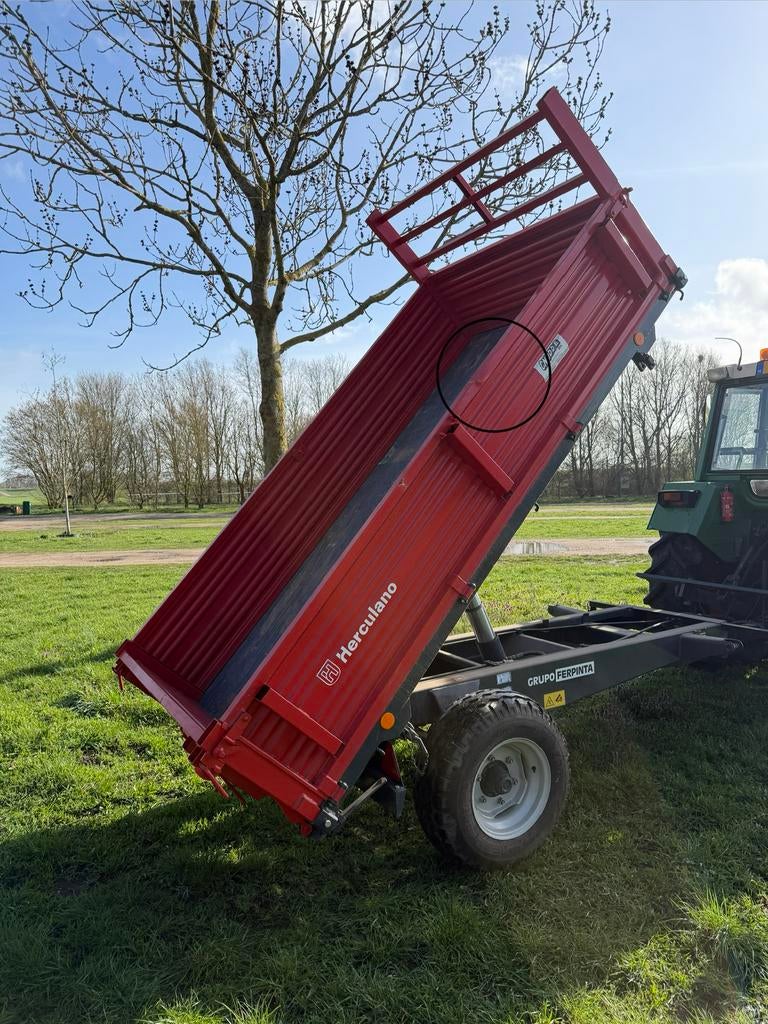 Tractor driezijdige kipper, Zakelijke goederen, Agrarisch | Tractoren, Ophalen of Verzenden, Gebruikt, Tot 80 Pk, Case IH