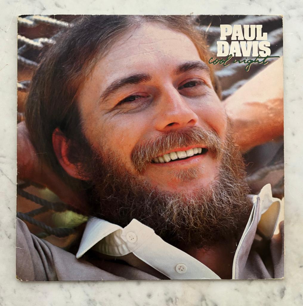 LP PAUL DAVIS - Cool Night ( 1981 EU ), Cd's en Dvd's, Vinyl | Rock, Singer-songwriter, Gebruikt, Verzenden, 1980 - 1989