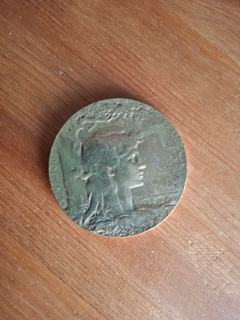Bronzen Prijsmedaille, Postzegels en Munten, Munten | Nederland, Overige waardes, Koningin Wilhelmina, Ophalen