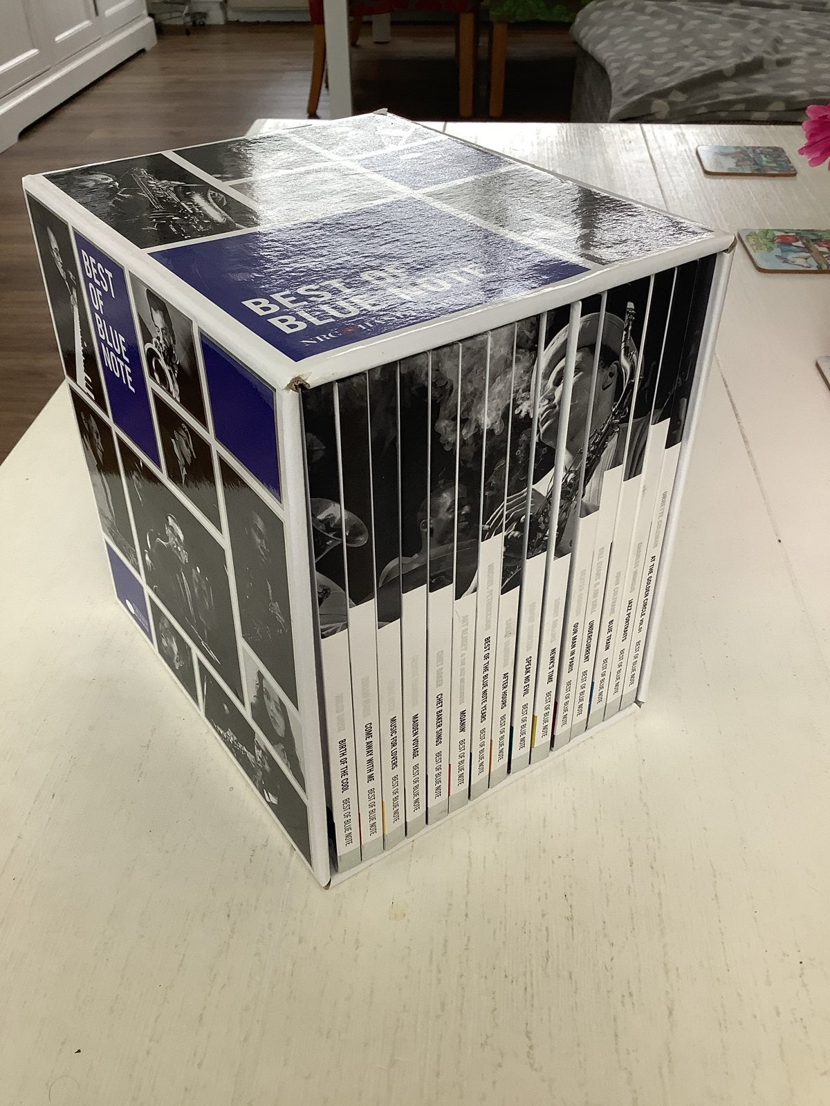 NRC Handelsblad Best of Blue Note box 15-delige twv €200, Ophalen, Boxset, Zo goed als nieuw, Inclusief boekje