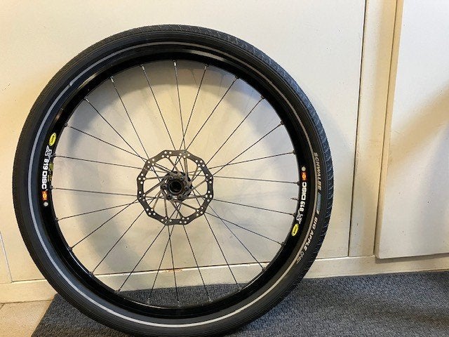 Schwalbe strandbanden set z.g.a.n. 26 inch, Band, Schwalbe, type Big Apple 26 x 2.35, Ophalen of Verzenden, Zo goed als nieuw