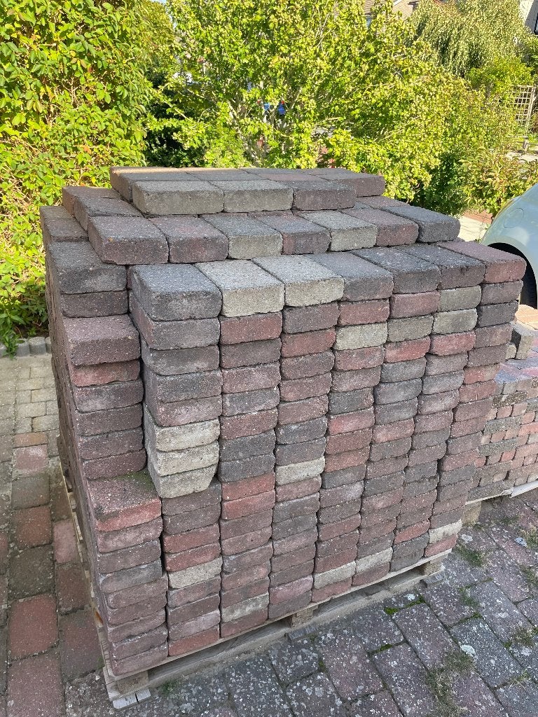 Bestrating stenen, Ophalen, Gebruikt, Klinkers, 10 m² of meer
