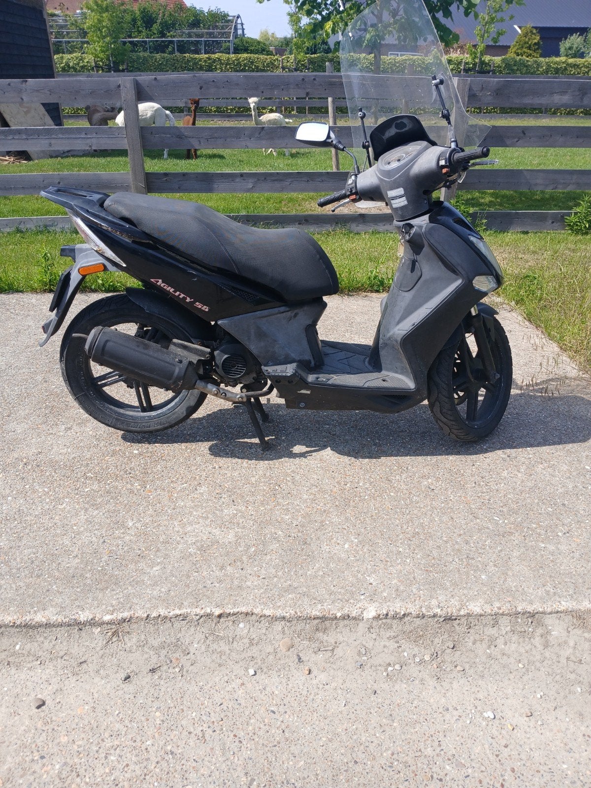 Kymco agility 16inch, Ophalen, Zo goed als nieuw, Benzine, Agility