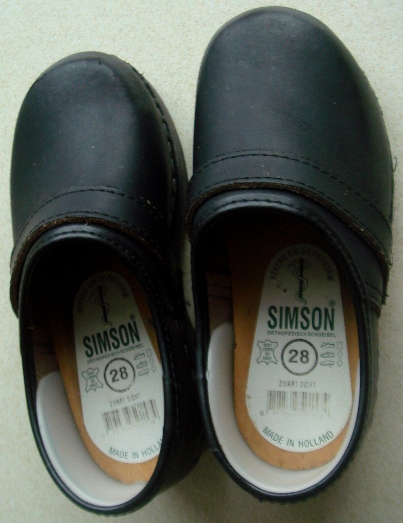 Simson klompen klompschoenen kindermaat 28 € 8,50, Ophalen of Verzenden, Gebruikt, Jongen of Meisje