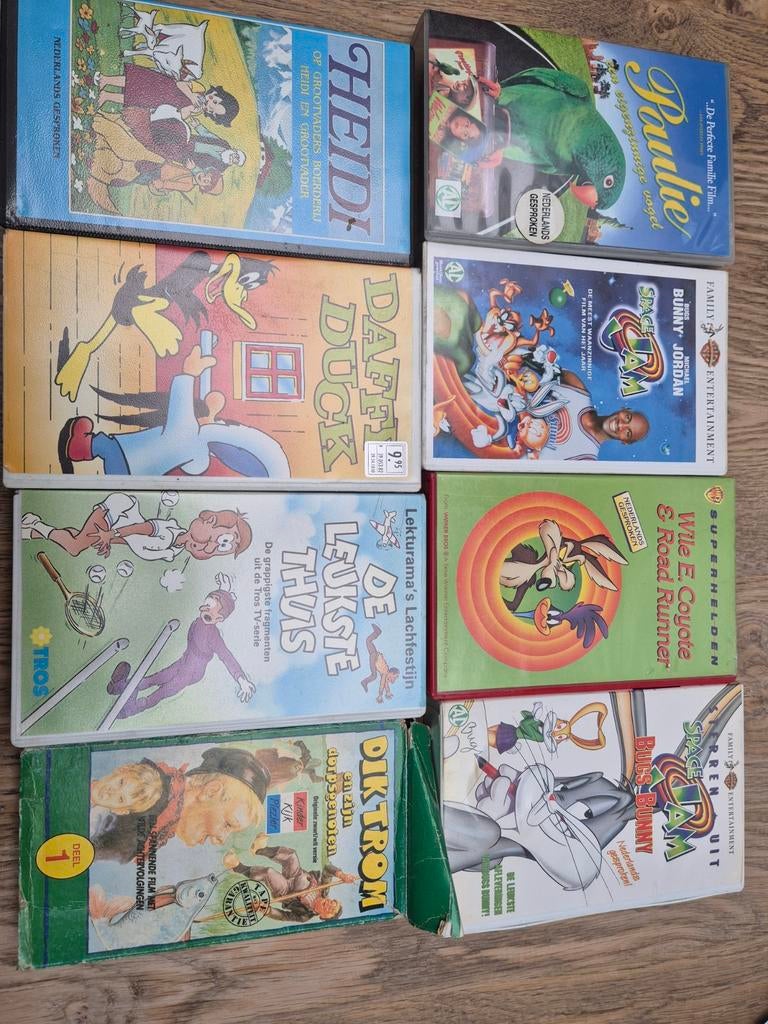 Videobanden VHS, Cd's en Dvd's, VHS | Kinderen en Jeugd, Gebruikt, Alle leeftijden, Overige typen, Ophalen of Verzenden