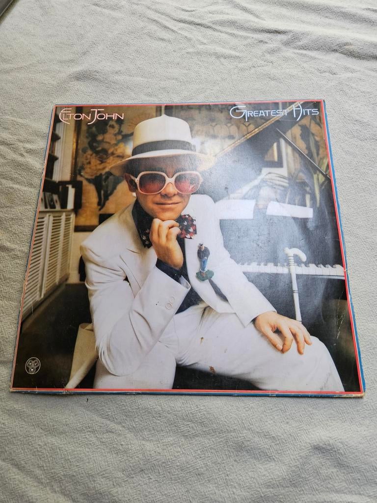 Elton John - Greatest Hits LP (1974), Ophalen of Verzenden, 1970 - 1979, Gebruikt, 12 inch